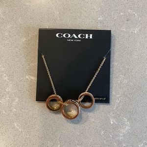 FINAL CALL - Removing 2/20/24 - Coach 3 Ring Necklace